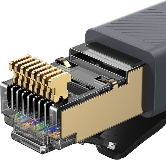 Ugreen F/FTP Кат.8 (40Gbps) Мрежови Кабел Ethernet 3m Черен
