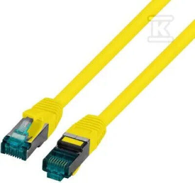 Patchcord Rj45 S Ftp Cat 6a Lszh Yellow 3m