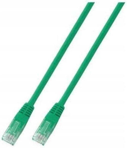 Patchcord Rj45 U Utp Cat 5e Pvc Cca Green 0.25m