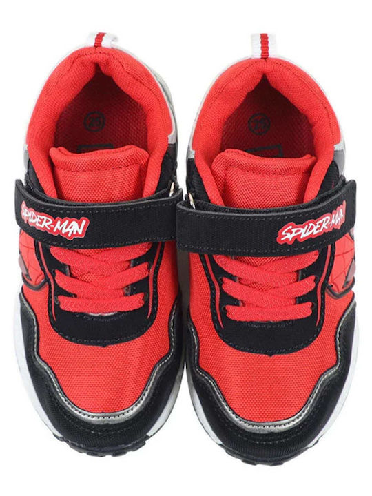 Kids Sneakers with Lights Red