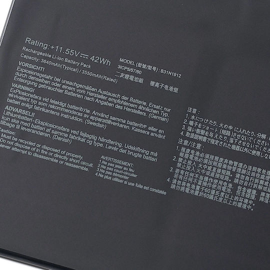 Asus Compatible Battery for Asus VivoBook Asus VivoBook Series. with 3455mAh