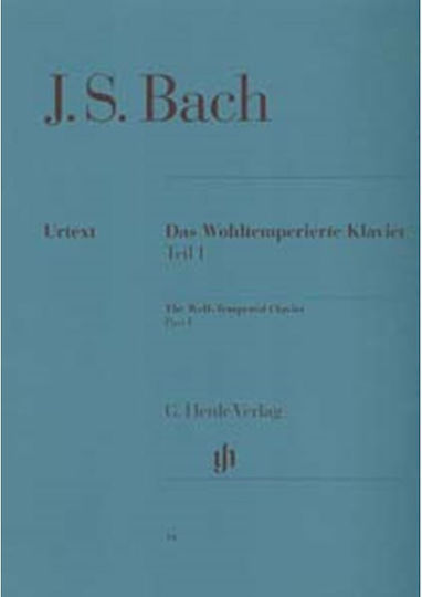 G. Henle Verlag J. S. Bach - Well Tempered Clavier BWV 846-869 Part I Sheet Music for Piano