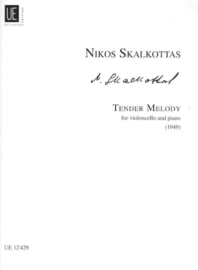 Nakas Nikos Skalkottas - Tender Melody For Cello And Piano για Τσέλο / Πιάνο