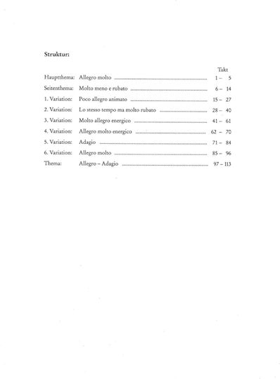 Doblinger Bischof Six Variations Solo Double Bass Op.51 Παρτιτούρα για Έγχορδα