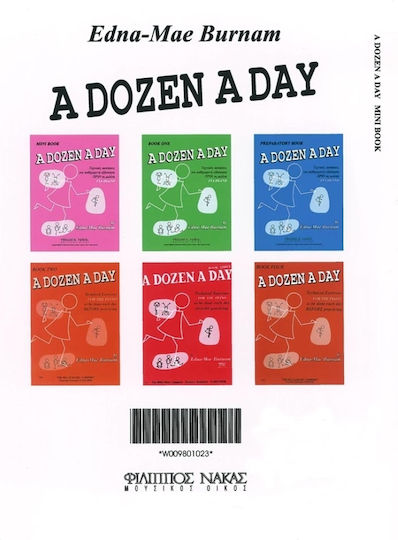 Nakas A Dozen A Day за Пиано