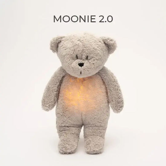 Оферта Помощник За Сън Moonie 2.0 Сив И Памучни Муселини Babyono 3 Бройки