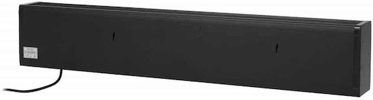 Eurom Convector Electric De Pardoseală 1500W Cu Termostat Electronic Și WiFi 120x17cm Negru