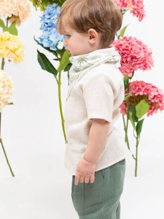 Bambolino Baptism Suit for Boy Foivos Multicolour