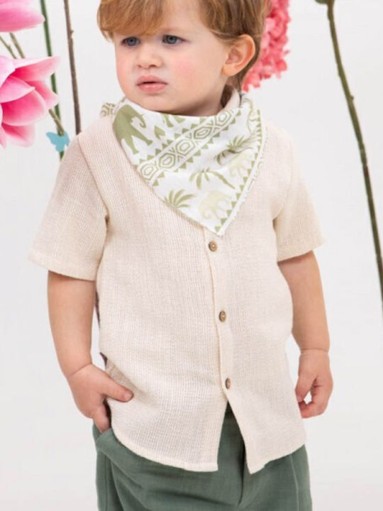 Bambolino Baptism Suit for Boy Foivos Multicolour