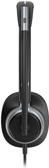 Poly Mission 615 On Ear Multimedia Ακουστικά με μικρόφωνο και σύνδεση USB-A / USB-C