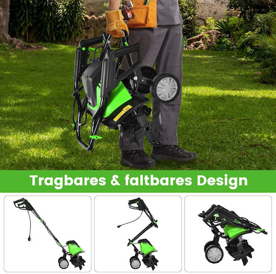 Costway GT3587DE-GN Ηλεκτρικό Σκαπτικό 1500W