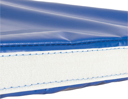 AMILA Fitnessmatte für Kunstturnen Blau (200x100x4cm)