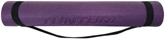 Tunturi Στρώμα Γυμναστικής Yoga Μωβ (182x61x0.4cm)