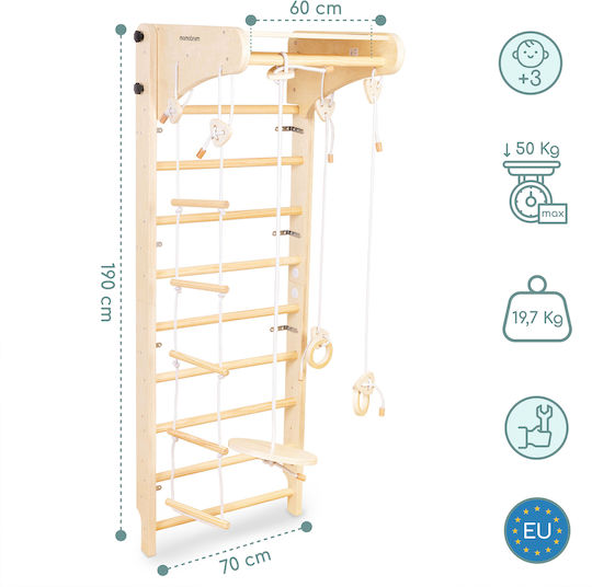 Mamabrum Kletterwand Beige