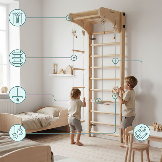 Mamabrum Kletterwand Beige