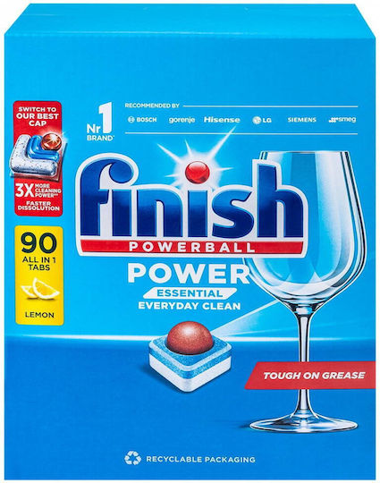 Finish Power Essential 90 Κάψουλες Geschirrspülmittel