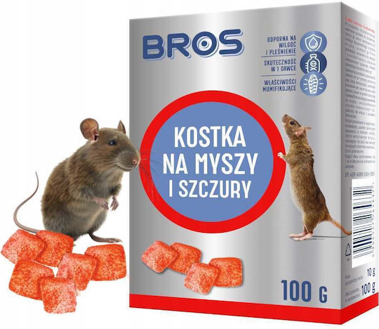 Bros Ποντικοφάρμακο σε Κύβους 0.1kg