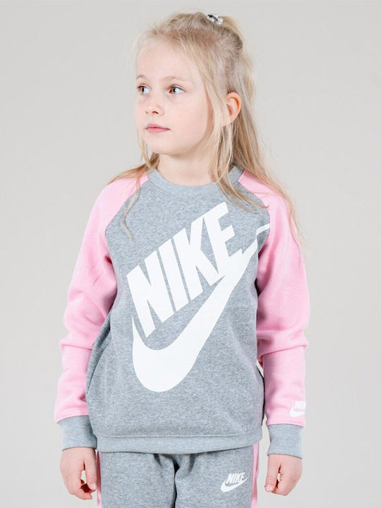 Kids Sweatpants Set Gray 2pcs FUTURA CREW