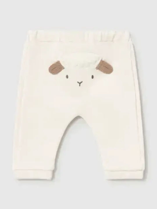 Kids Tracksuits With Jacket With Top Ecru 3 Pieces