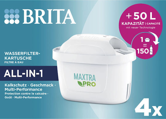 Brita Резервен филтър за вода за кана Maxtra Pro All-in-1 4бр