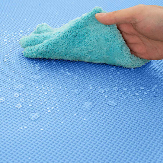 vidaXL Спортни Пъзел Подове Сини 60x60x1cm 40 Бр