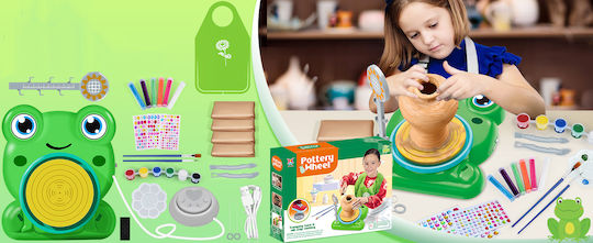 Argilă modelatoare pentru copii set verde