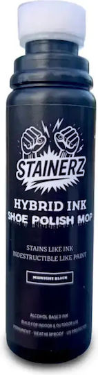 Green Kompatibles Tintenpatronen für InkJet Drucker Stainerz Hybrid-Tinten Schuhcreme-Wischer 26mm Stainerz Tiefgrün 75ml Schwarz 1 Stück