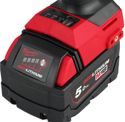 Milwaukee M18 Μπουλονόκλειδο Μπαταρίας 18V 2x5Ah με Υποδοχή 1/2"