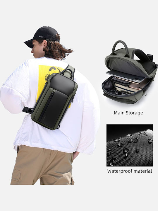 Bange Wasserdichte Laptoptasche in Grün Farbe 7566-06