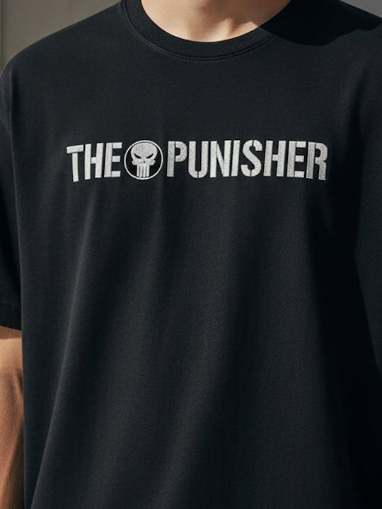 Cotton Division Marvel Punisher Urban Logo Oversized T-shirt Mmats089