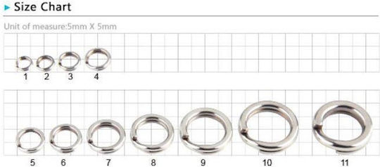 Openable BKK Split Rings 51 No1