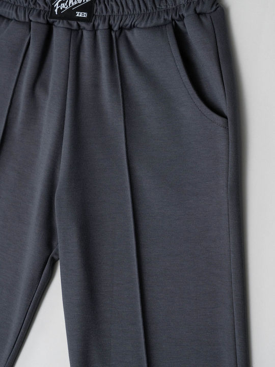 Kids Tracksuits With Top Anthracite 2 Pieces