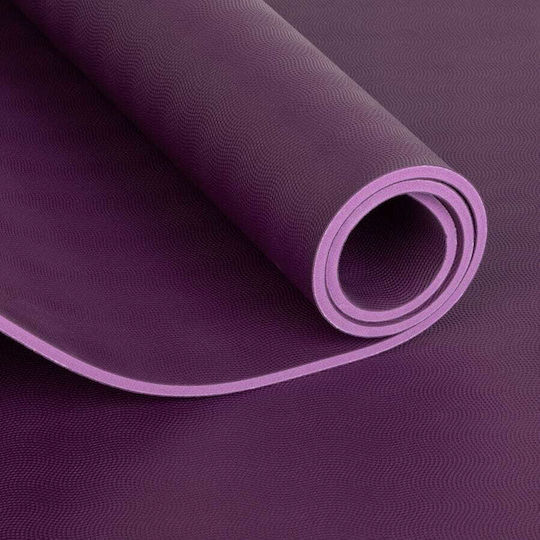 Bodhi Матрак За Фитнес Йога Лилав 185x60см