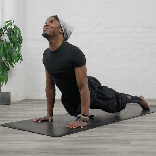 Myga Στρώμα Γυμναστικής Yoga Μαύρο (195x68cm)