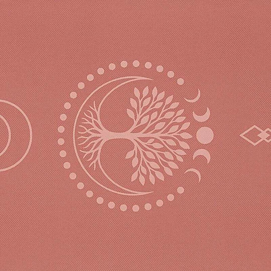 Yogi & Yogini Στρώμα Γυμναστικής Yoga Πορτοκαλί
