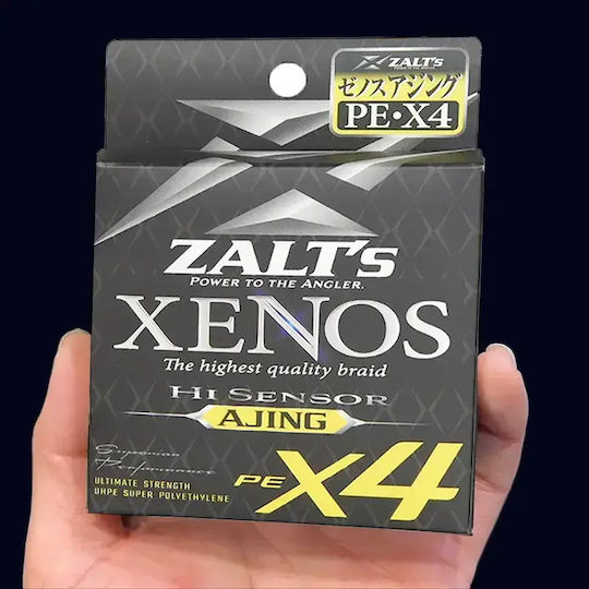 Плетено Влакно Zalt’s Xenos X4 Hi Sensor Ajing 150м 0.076мм Pe#0.2
