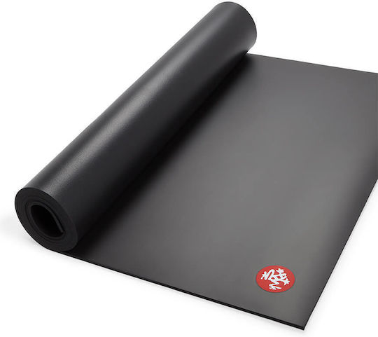 Manduka Στρώμα Γυμναστικής Yoga Μαύρο