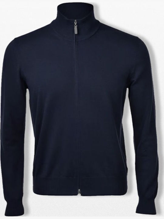 Herren Fleecejacke Double Slider Zip Cardigan