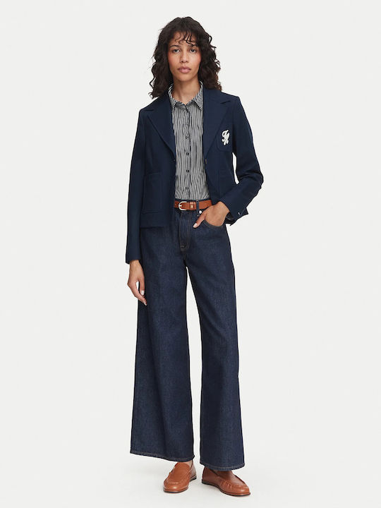 Tommy Hilfiger Kurzes Damen Blazer für Damen Chino