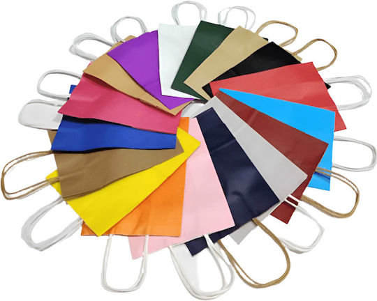 Paper Gift Bag 28x12x23cm (Miscellaneous Colours)