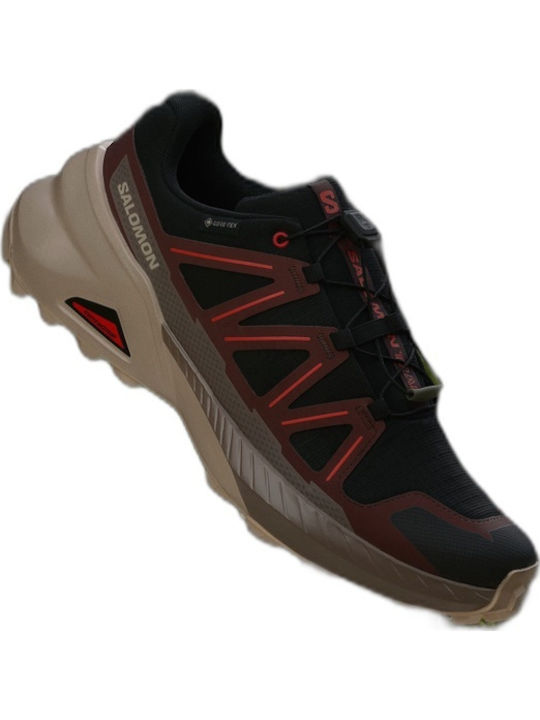 Salomon Speedcross Peak Men's Hiking Shoes Waterproof with Gore-Tex Membrane Red