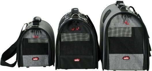 Zolux Dog and Cat Carrying Bag up to 10kg Black L50.5xW33xH25cm