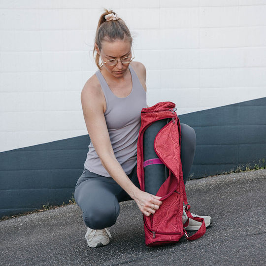 Bodhi 80 Cm Yoga Mat Bag Red
