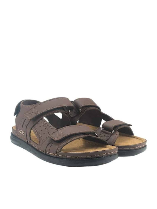 Herrensandalen in Braune Farbe