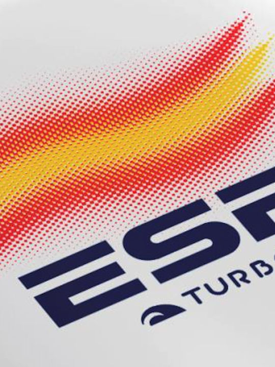 Turbo España Wave Къпане Шапка Силикон Бяла
