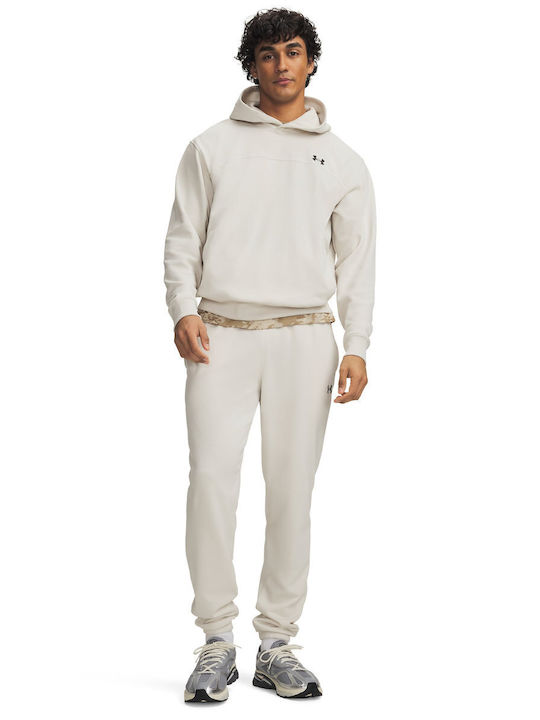 Pantaloni de trening cu elastic Ecru