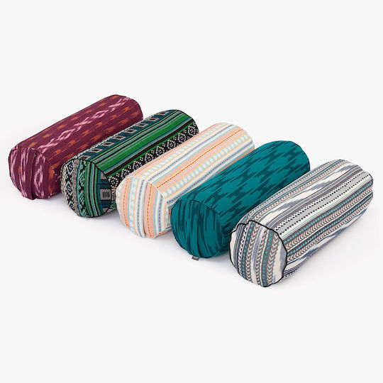 Bodhi Yoga-Kissen Roller – Schwarz-Weiß-Blau