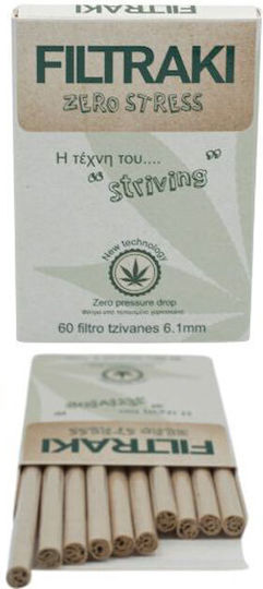 Filtraki Zero Stress Schlank Biologisch Abbaubar 10 Filter-Tipps 24 Stück