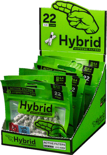 Hybrid Filters Aktivkohle 22 Filter-Tipps 22Stücke