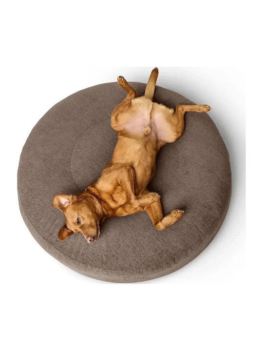 Hunter Hundebett Rund Orthopädisch Grau